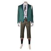 Arcane: League Of Legends 2 (2024) Ekko Green Suits Outfits Cosplay Costume